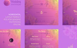 Browser HTML wedding invitation media 3