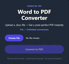 Verbatim PDF gallery image