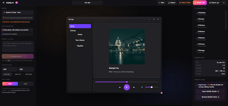 Buildfy AI screenshot 2