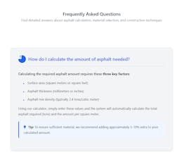 Asphalt Calculator gallery image