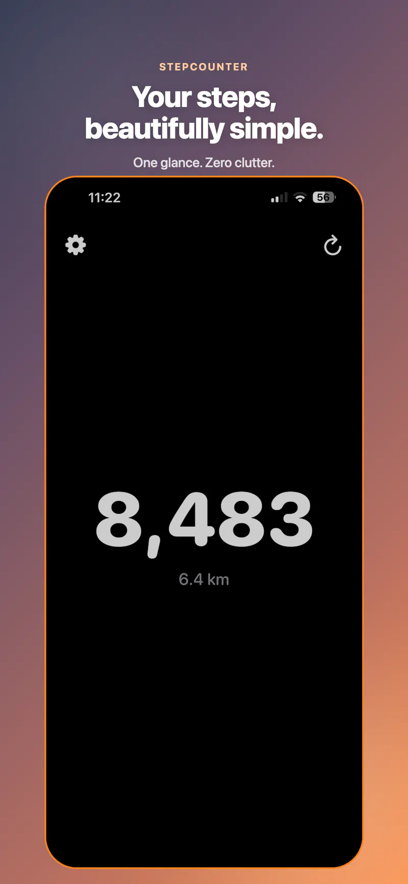Stepwise: Step Counter Walk screenshot 1
