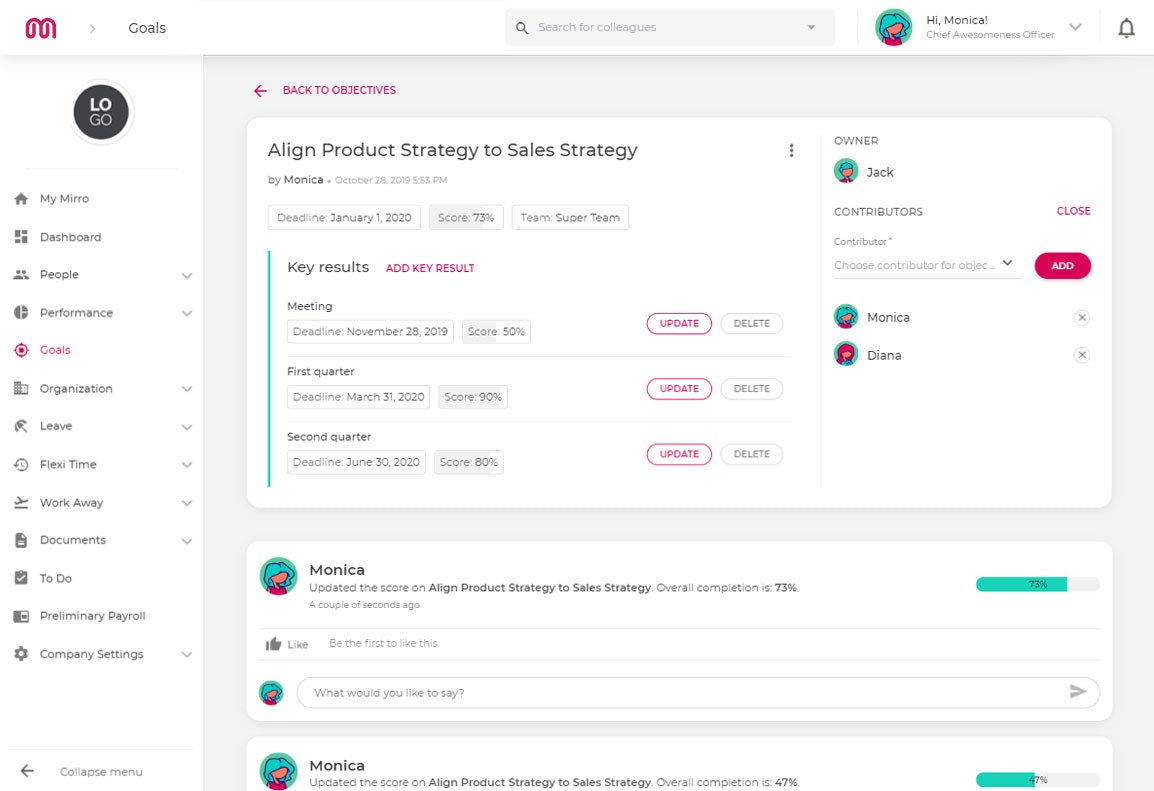 Mirro.io - An all-in-one team performance management ...