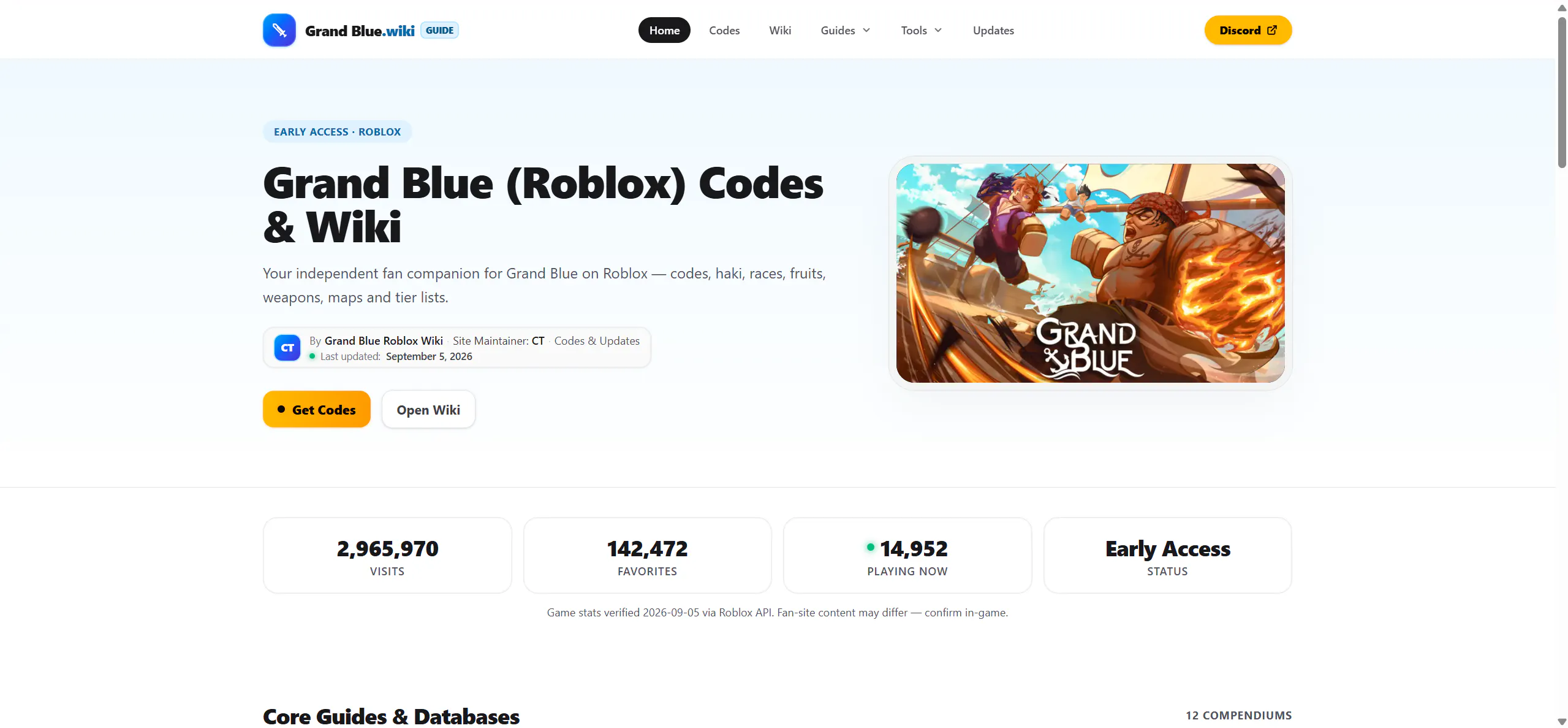 Grand Blue Roblox Wiki gallery image