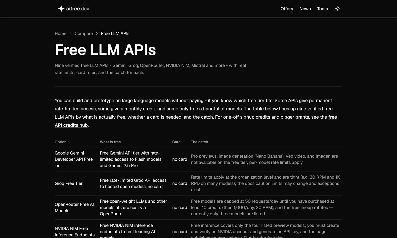 aifree.dev screenshot 3
