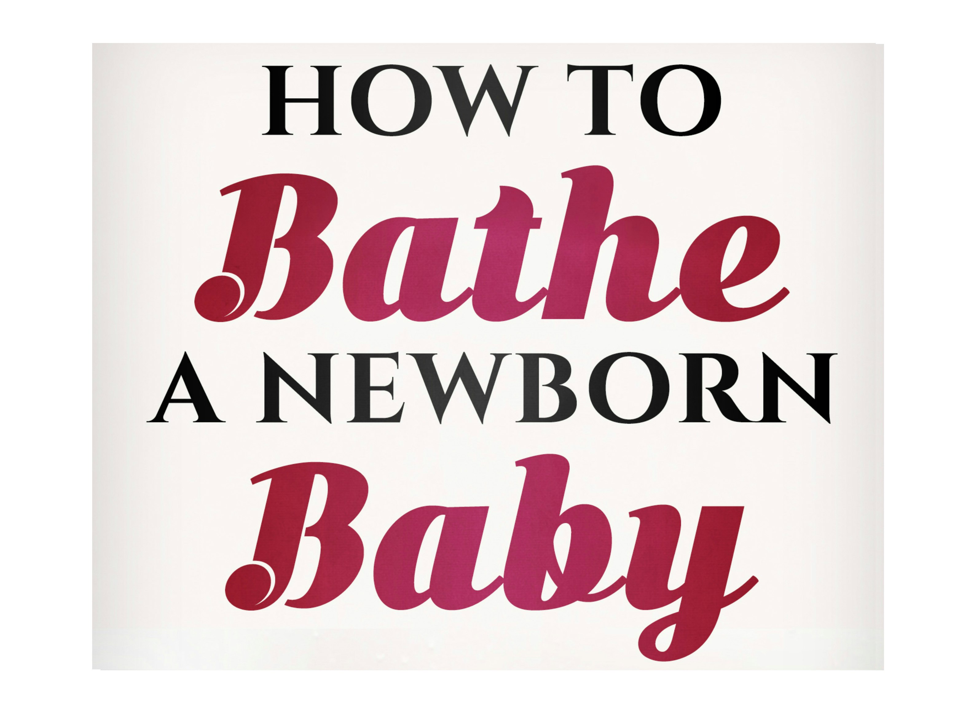 How to Bathe a Newborn Baby gallery image