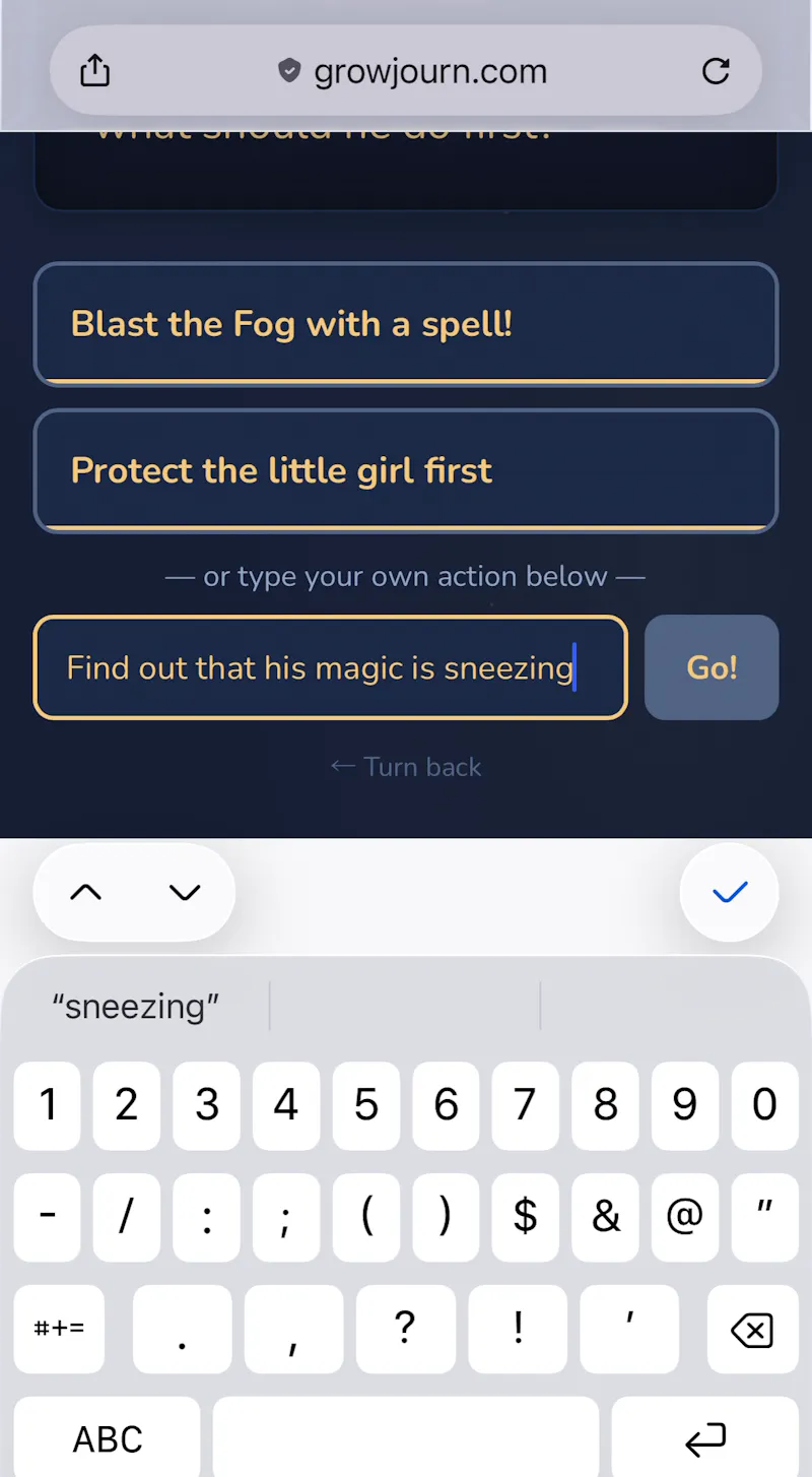 GrowJourn screenshot 3