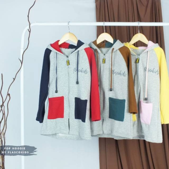 Beli jaket anak pop hoodie