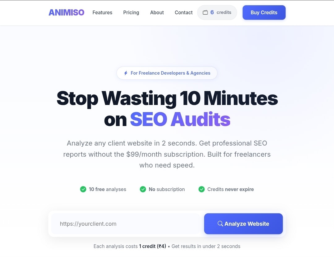 Animiso - Screenshot 2 showing product features and functionality