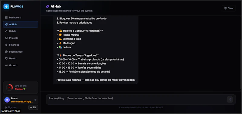 FlowOS screenshot 9