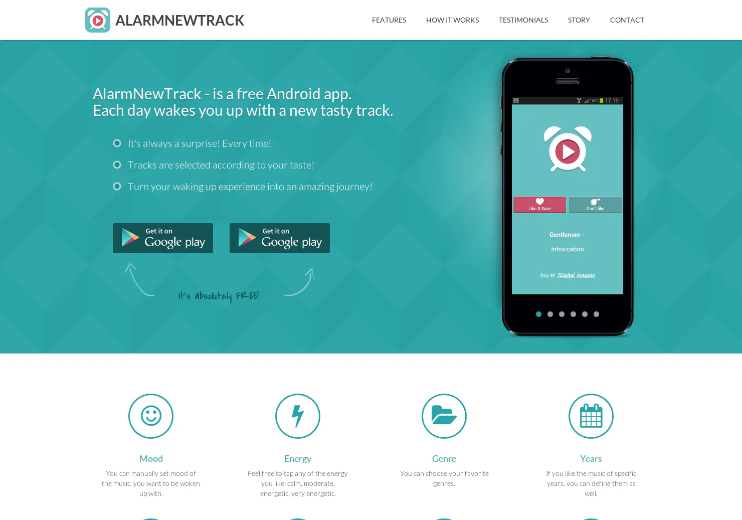 AlarmNewTrack