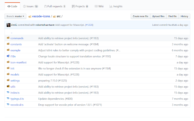 Github vscode-icons gallery image
