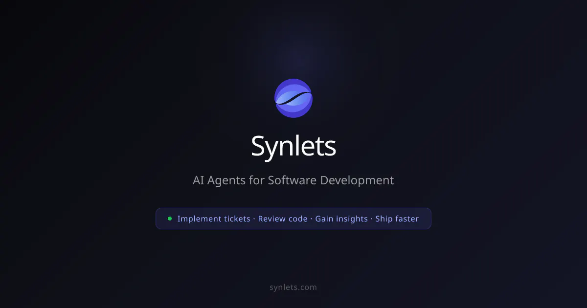 Synlets
