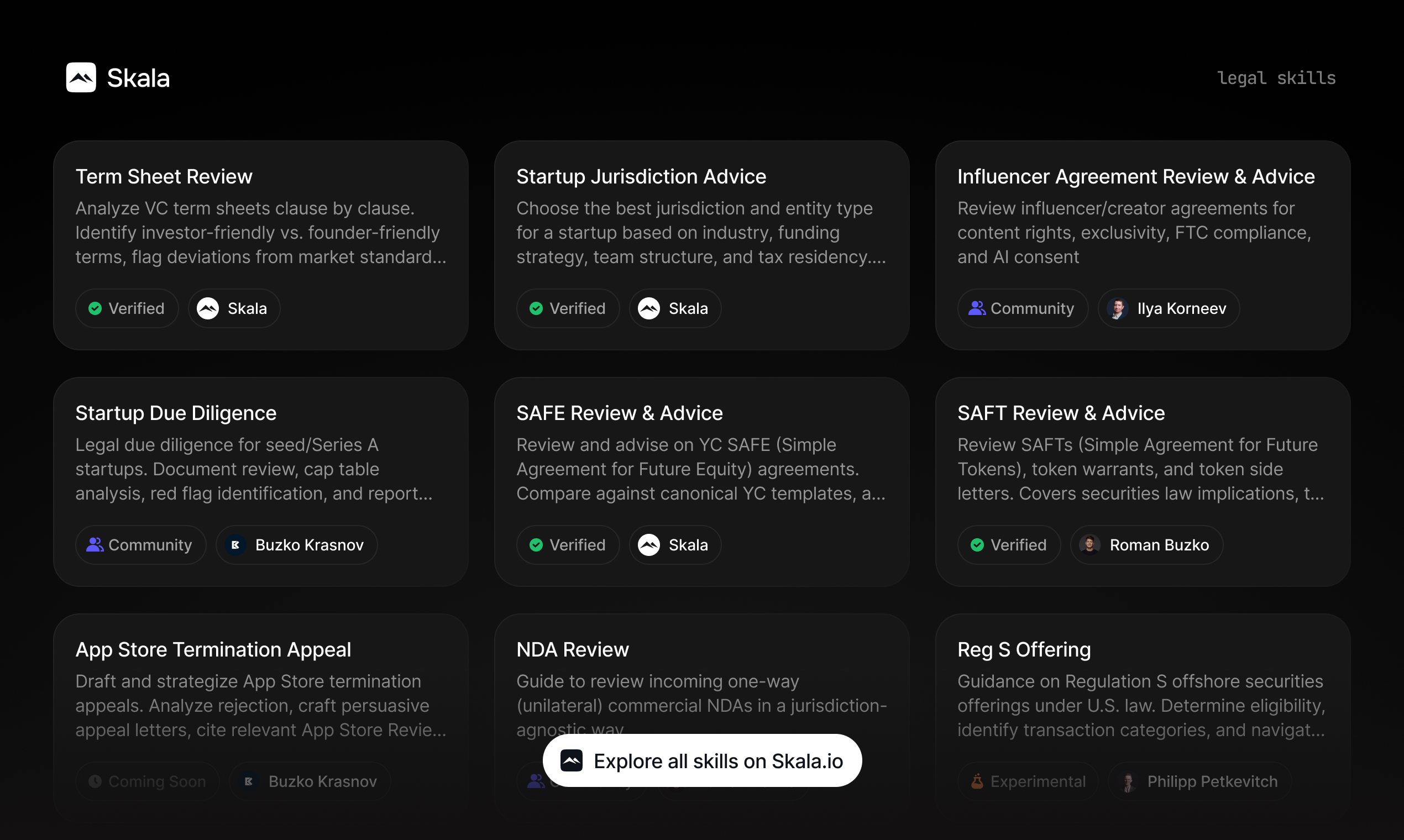 Legal Skills for AI  - Screenshot 2 showing product features and functionality