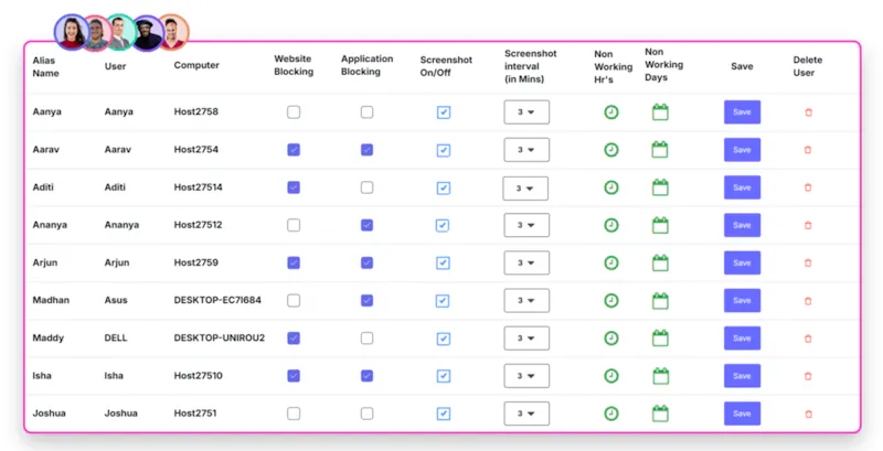 Worktrak screenshot 4