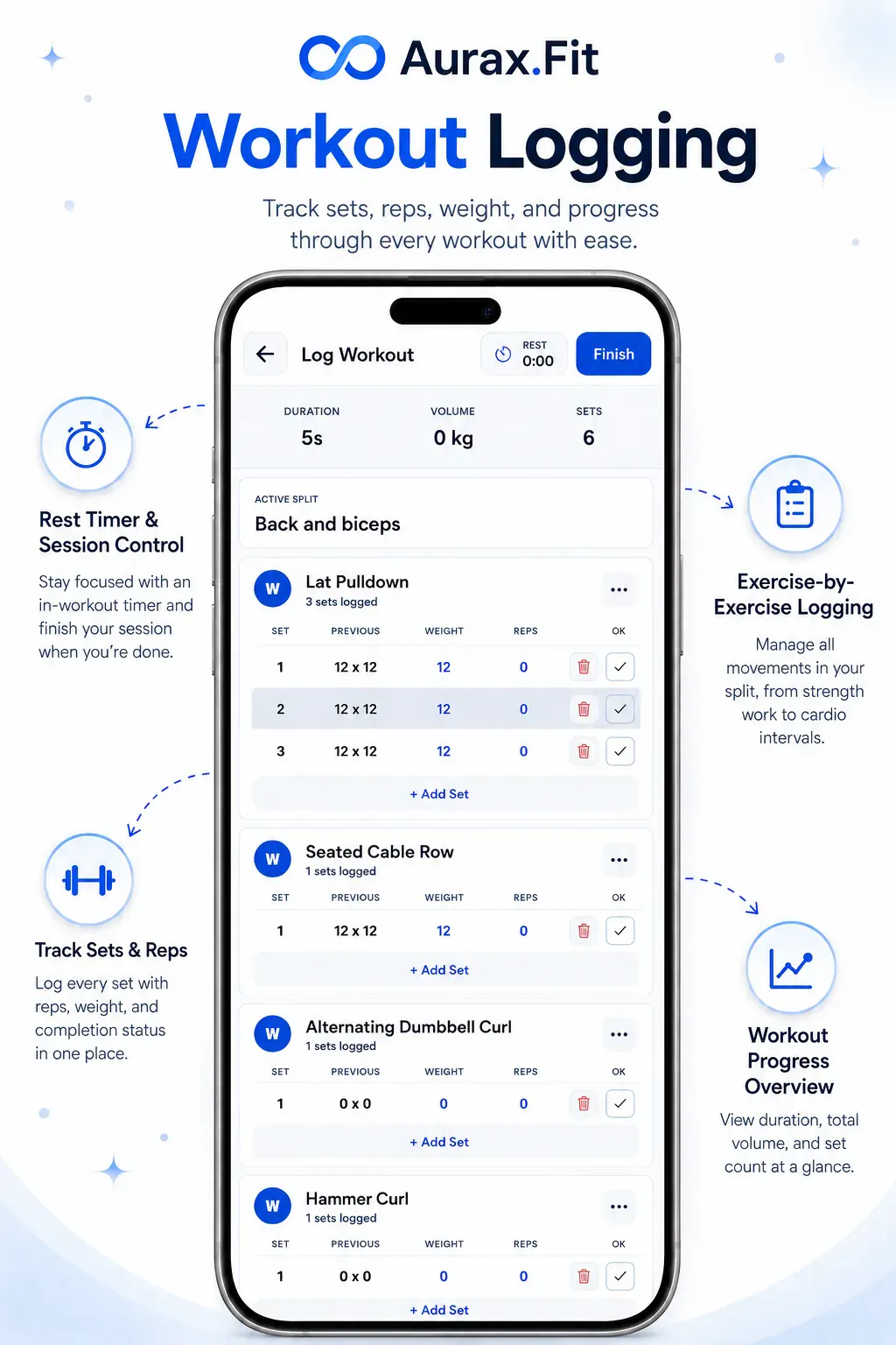 Aurax Fit screenshot
