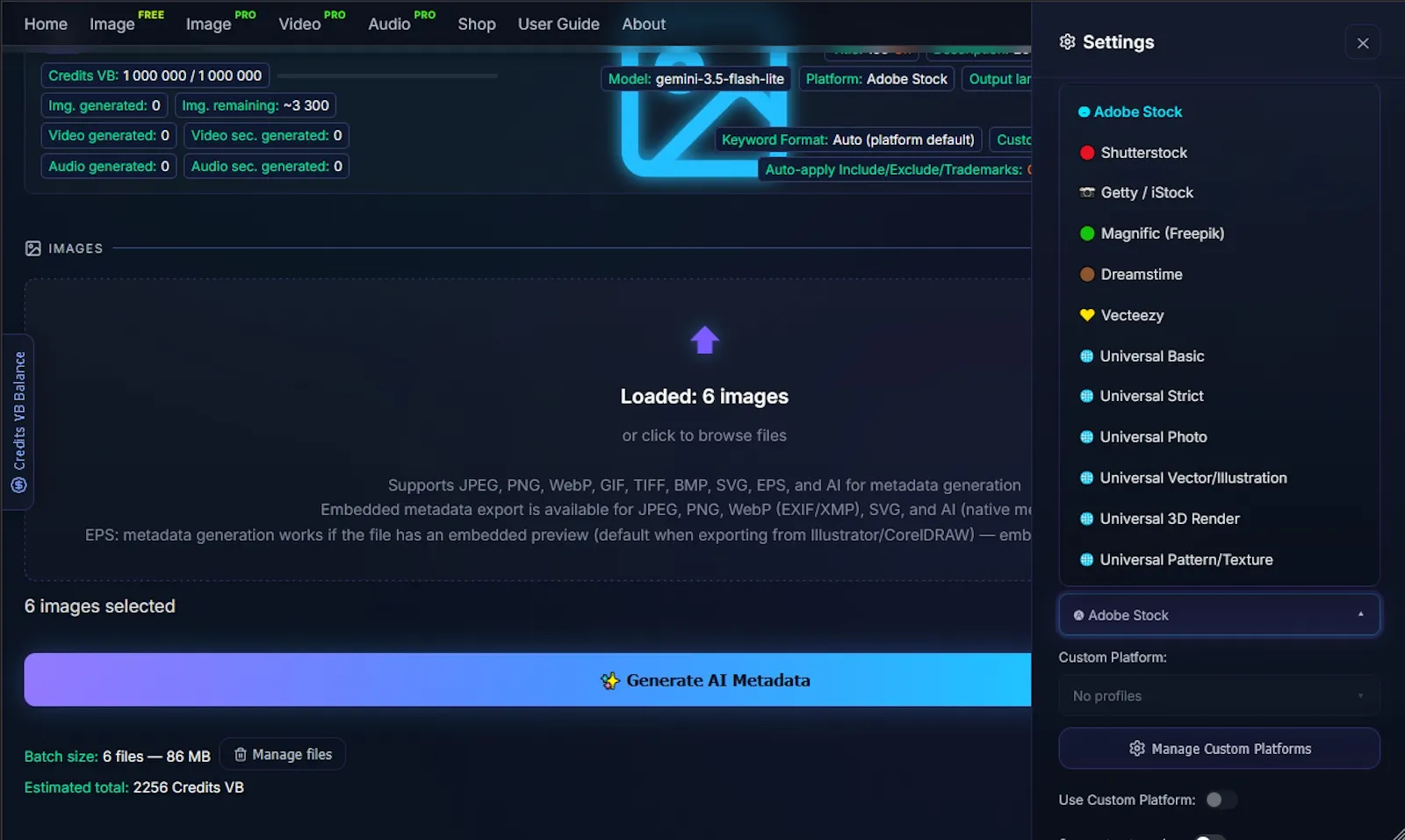 VisBreeze — AI Metadata Generator screenshot 4