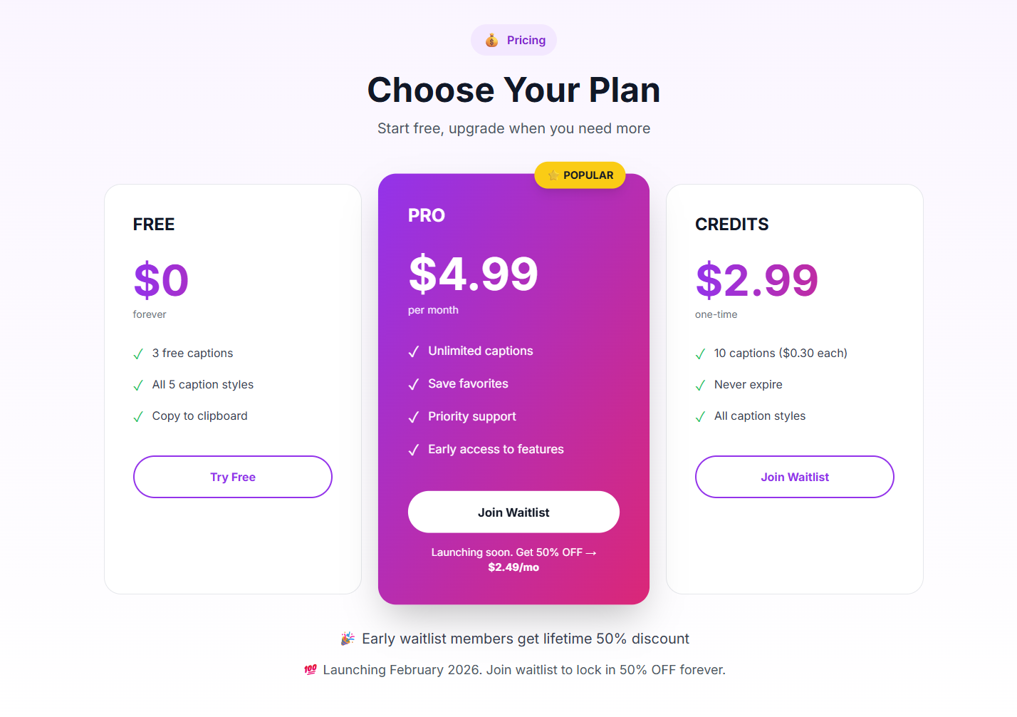 Caption King - Screenshot 4 showing product features and functionality