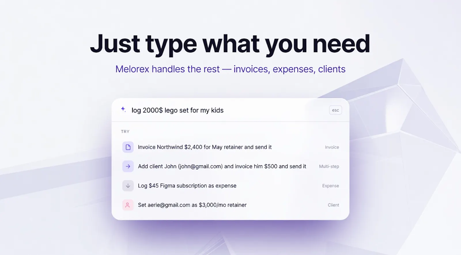 Melorex - AI for Freelance Finance screenshot 2