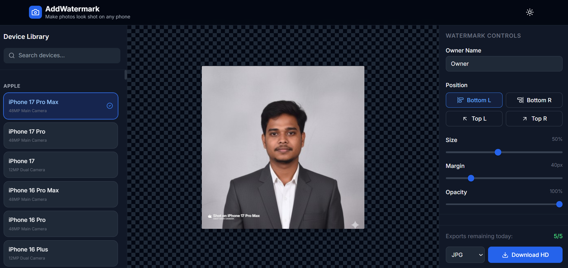 AddWatermark gallery image