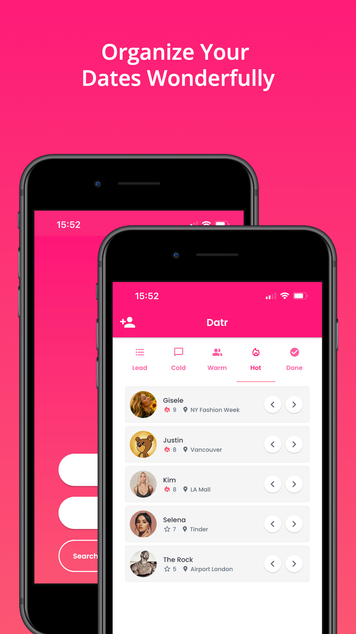 Mídia 1 de Datr você tem - Organize suas datas, gerar mensagens, navegar por insta nas proximidades