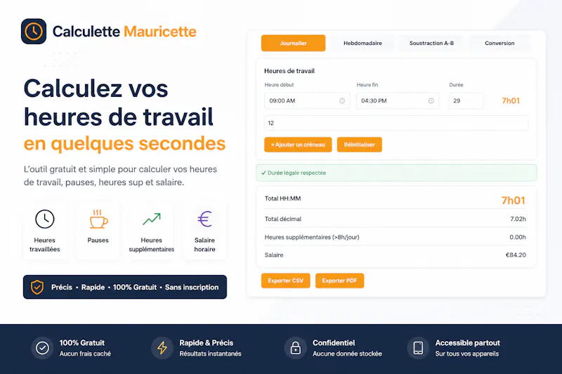 Calculette Mauricette screenshot 2