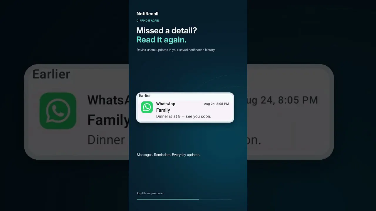 NotiRecall gallery image