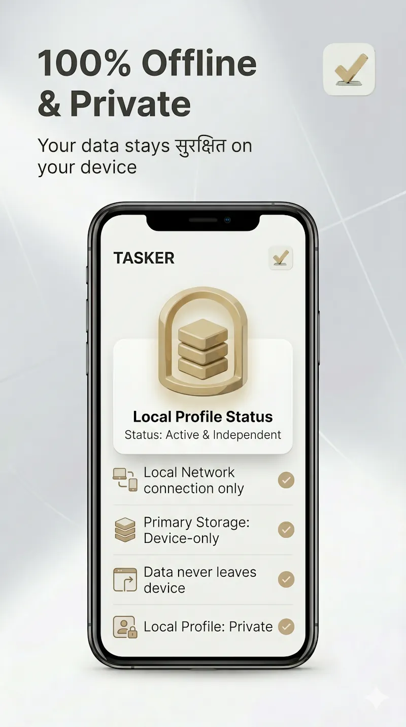 Tasker:Privacy First Focus Planner screenshot 8