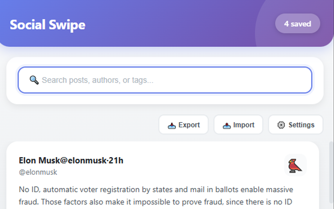 Social Swipe gallery image