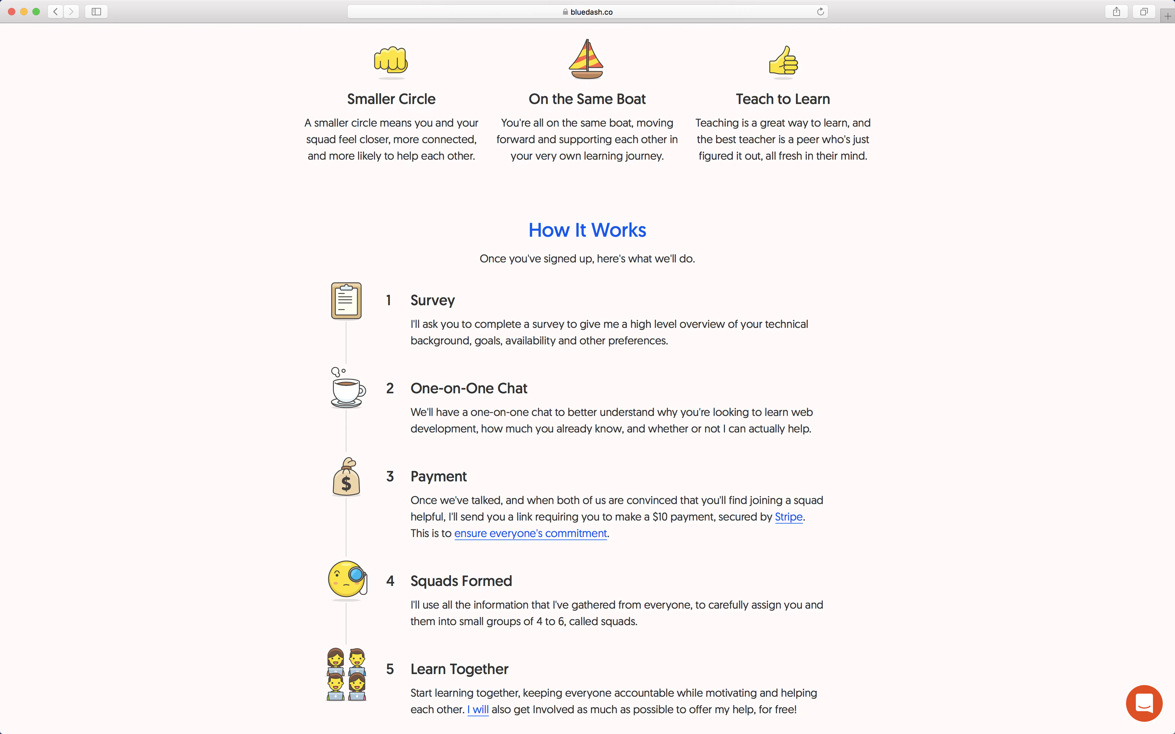 Learning Web Development with BlueDash Image
