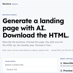 Mavtech Pages
