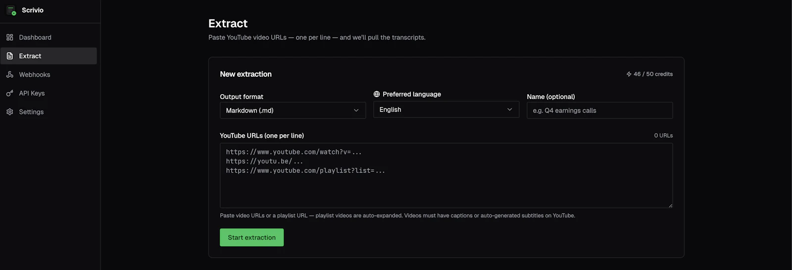 Scrivio screenshot 1