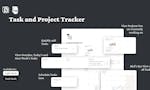 Notion Project Tracker Template image