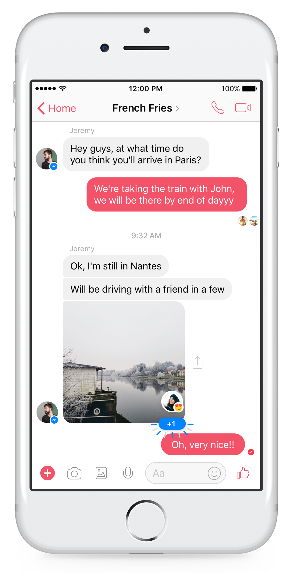 Reactions and Mentions for Facebook Messenger gallery image