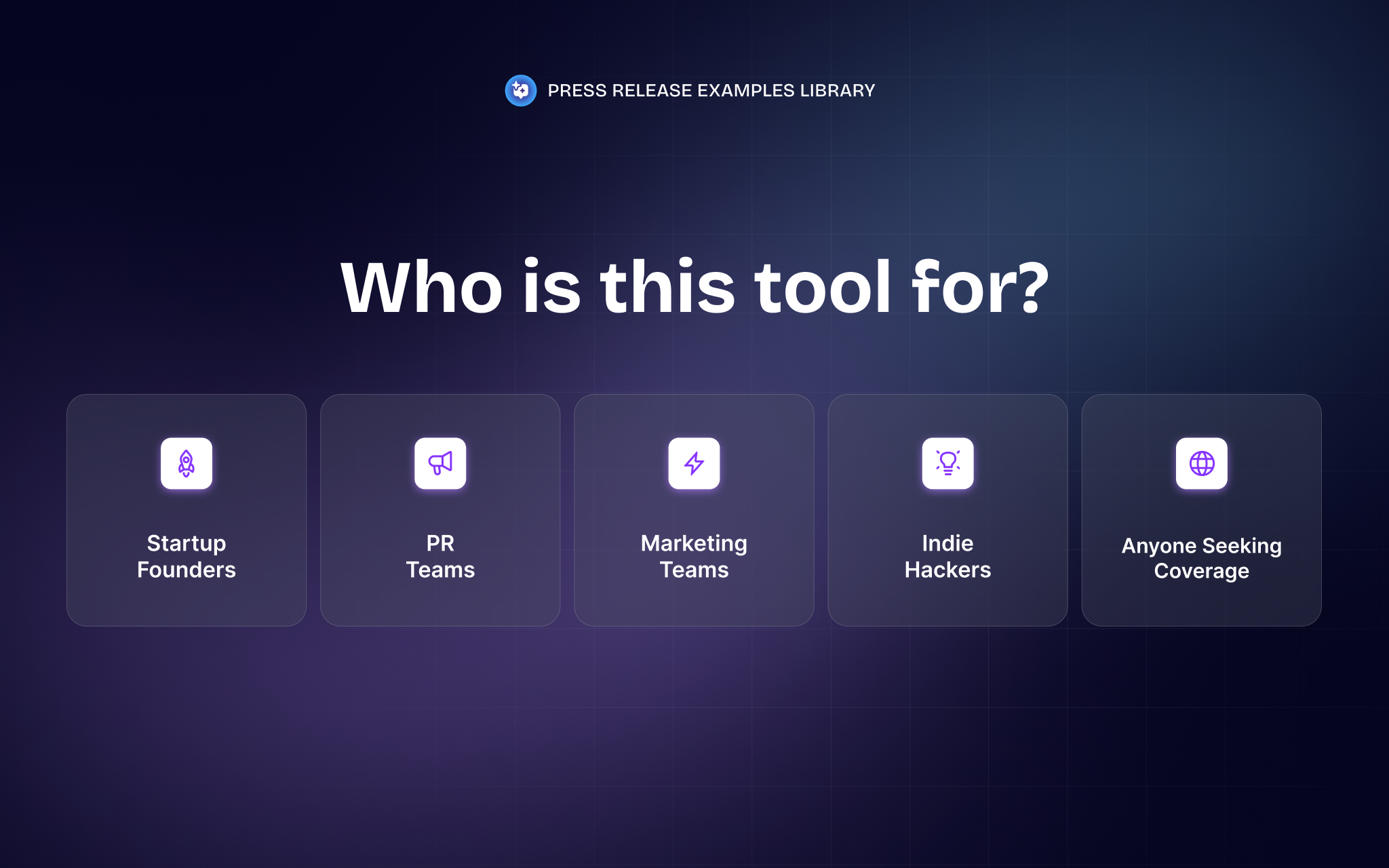 Press Release Library gallery image