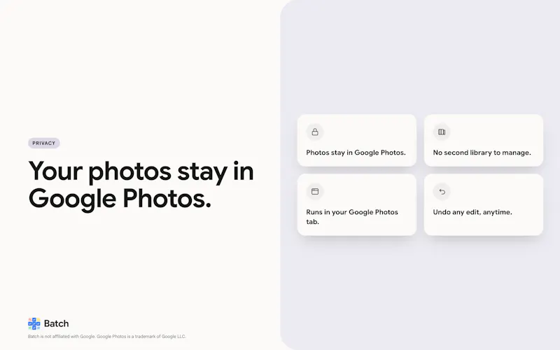 Bulk Edit/Delete/Download Google Photos screenshot 8
