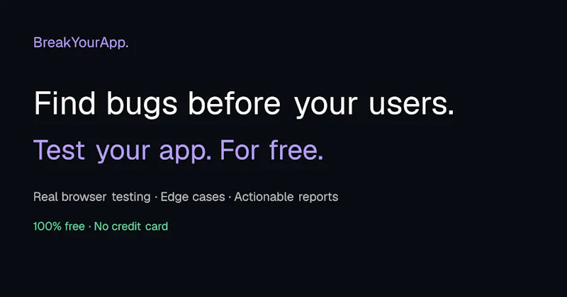 BreakYourApp screenshot 2