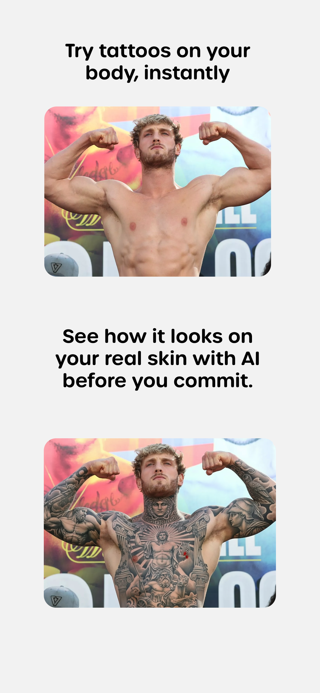 InkedUp.xyz - Screenshot 2 showing product features and functionality