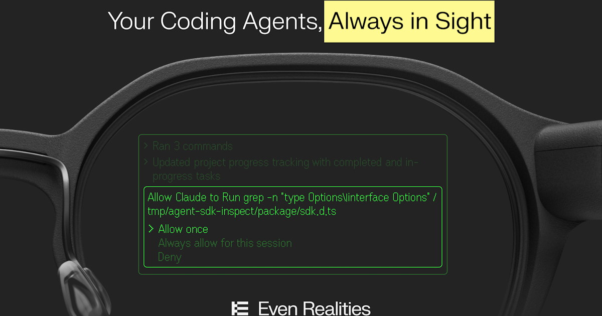 Terminal Mode by Even Realities
