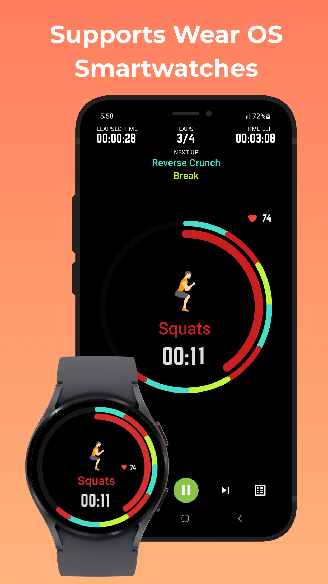 Übungs -Timer - Ein flexibler Intervall -Timer für jedes Training Medien 6