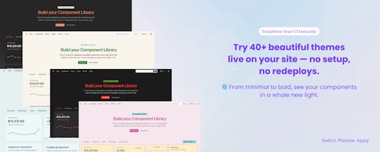 Shadcn Theme Switcher gallery image