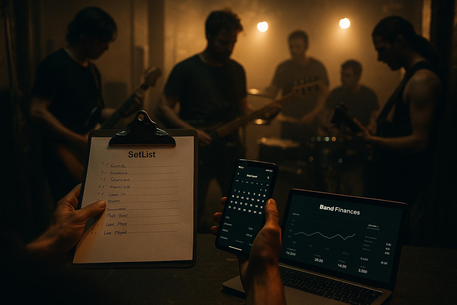 Bandmgt - Software de gestión de bandas para conciertos, listas de canciones y más media 1