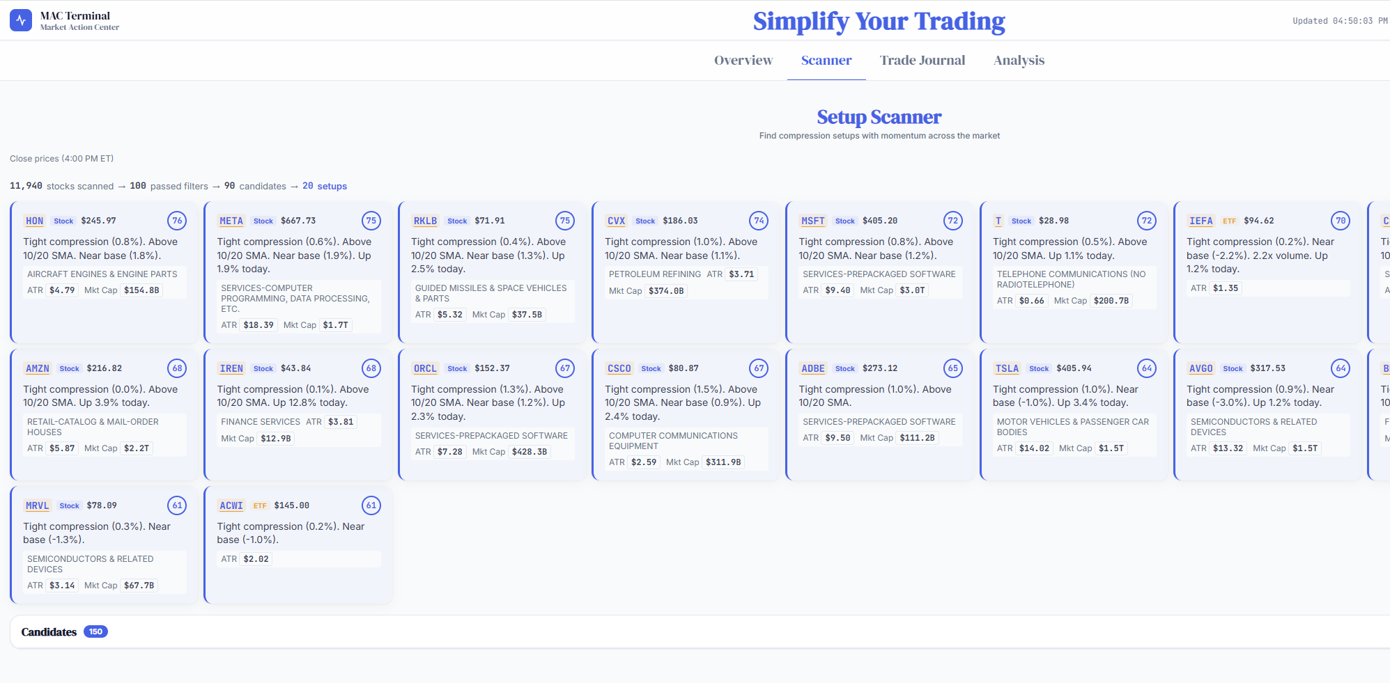 MAC Terminal - Screenshot 3 showing product features and functionality