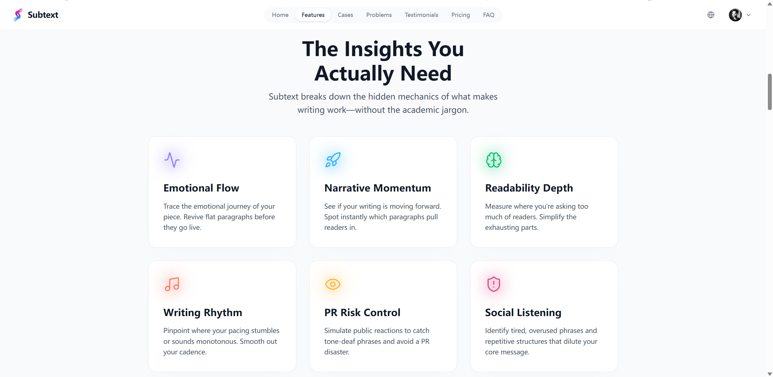 Subtext gallery image