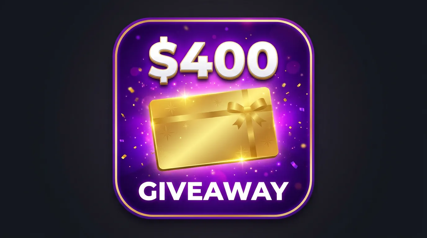 Free Gift Card Giveaway: Win $400, Ends