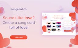 songcard.co by Landingi media 1