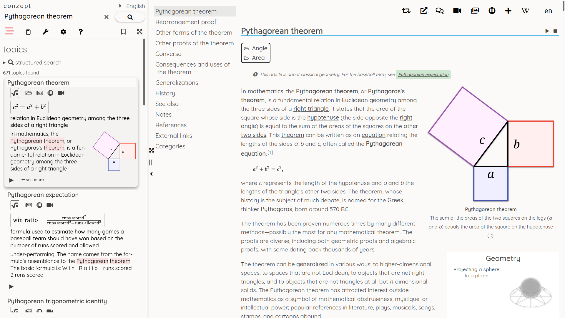 Conzept encyclopedia gallery image
