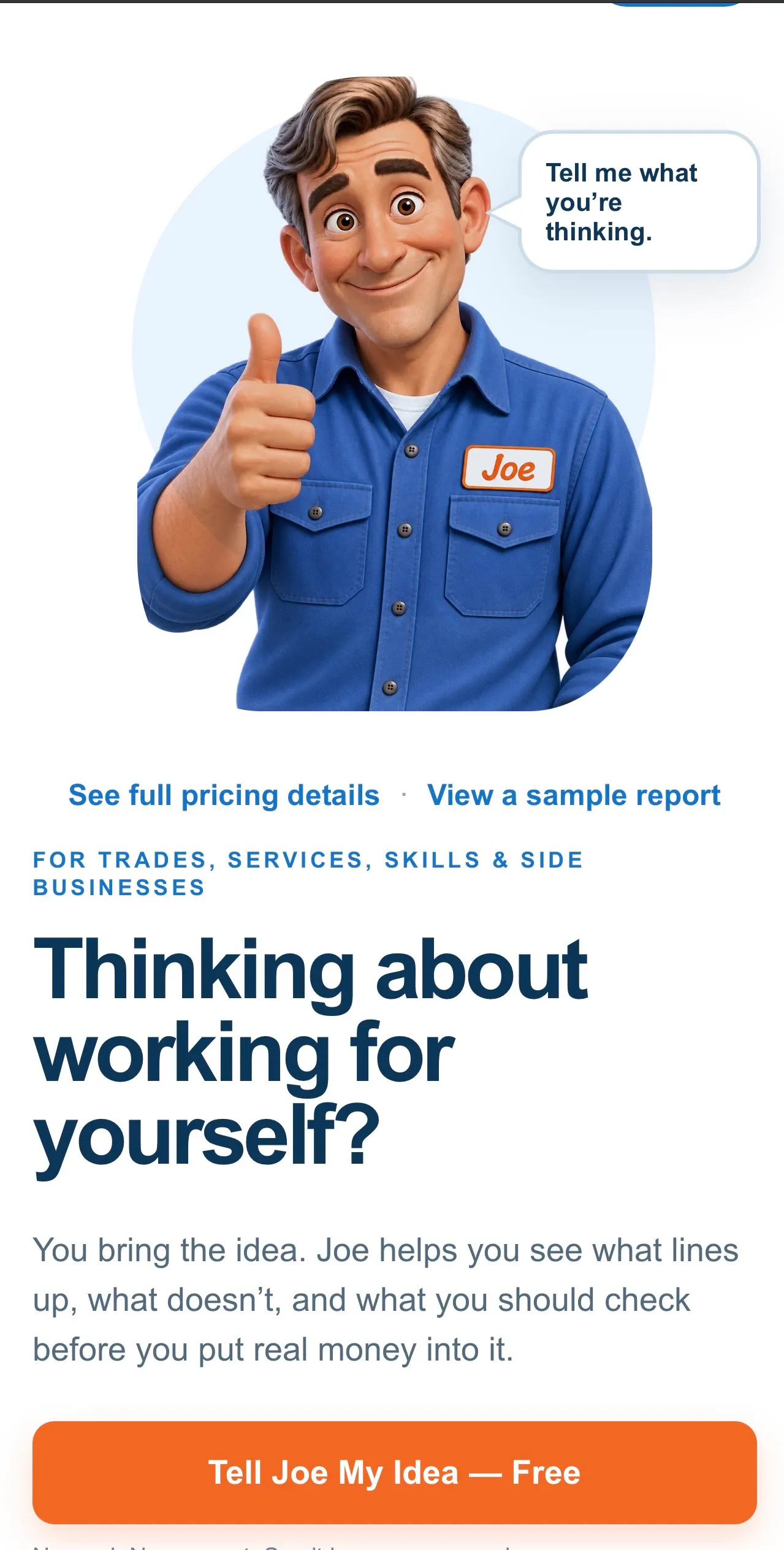The Working Joe gallery image