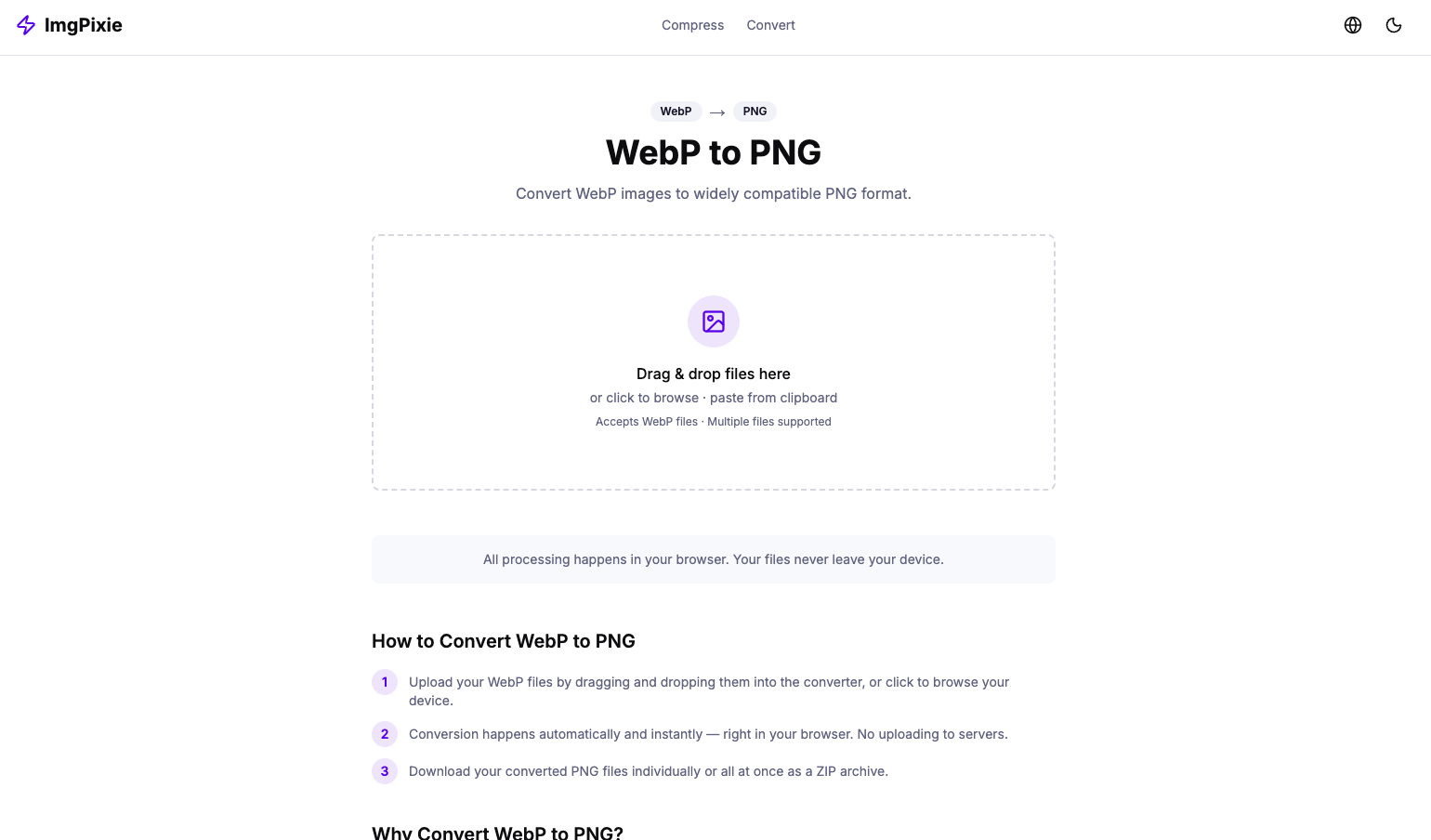 ImgPixie - Screenshot 4 showing product features and functionality