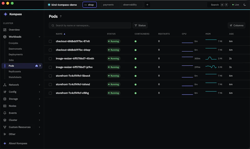 Kompass screenshot 3
