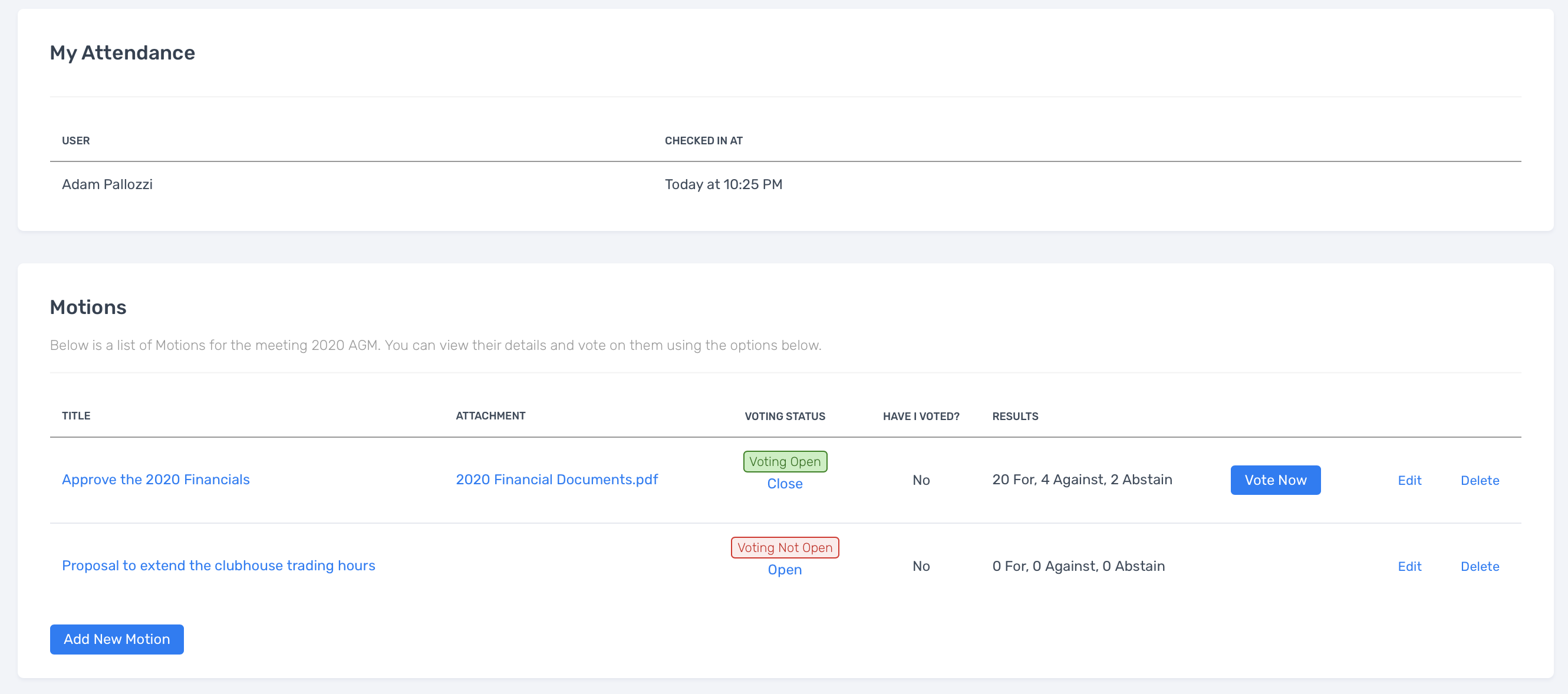 Meeting Voter gallery image